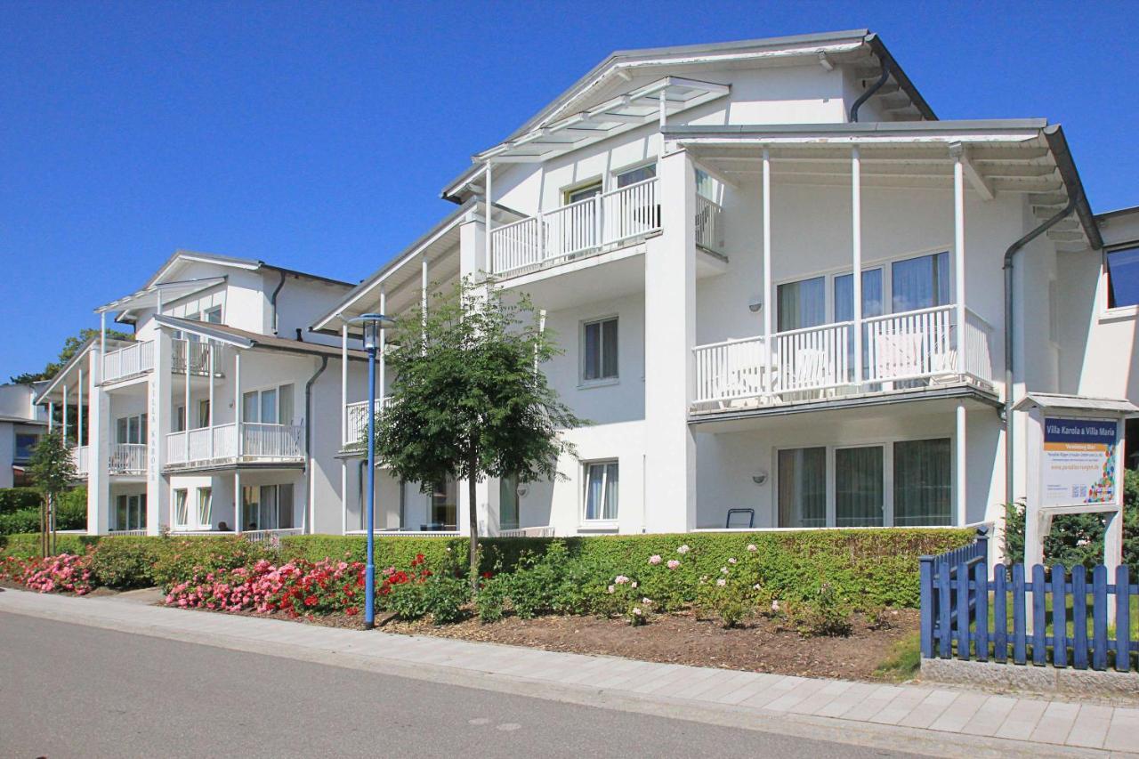 Terrasse, Gratis Nutzung Vom Ahoi Erlebnisbad Und Sauna In Sellin - Villa Karola Fewo 02 Gohren Bagian luar foto